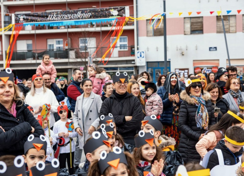 Velika karnevalska proslava u kraljevskom gradu Kninu