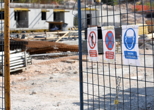 Urušio se dio gradilišta u zagrebačkom Španskom: Tri Strabagova radnika ozlijeđena