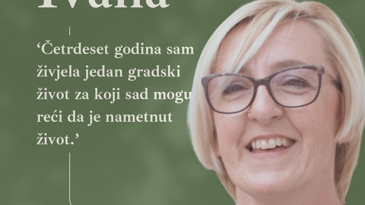Ivana Šimac Mehić bila je 22 godine medicinska sestra, a sada je uspješna i sretna poduzetnica na svom OPG-u