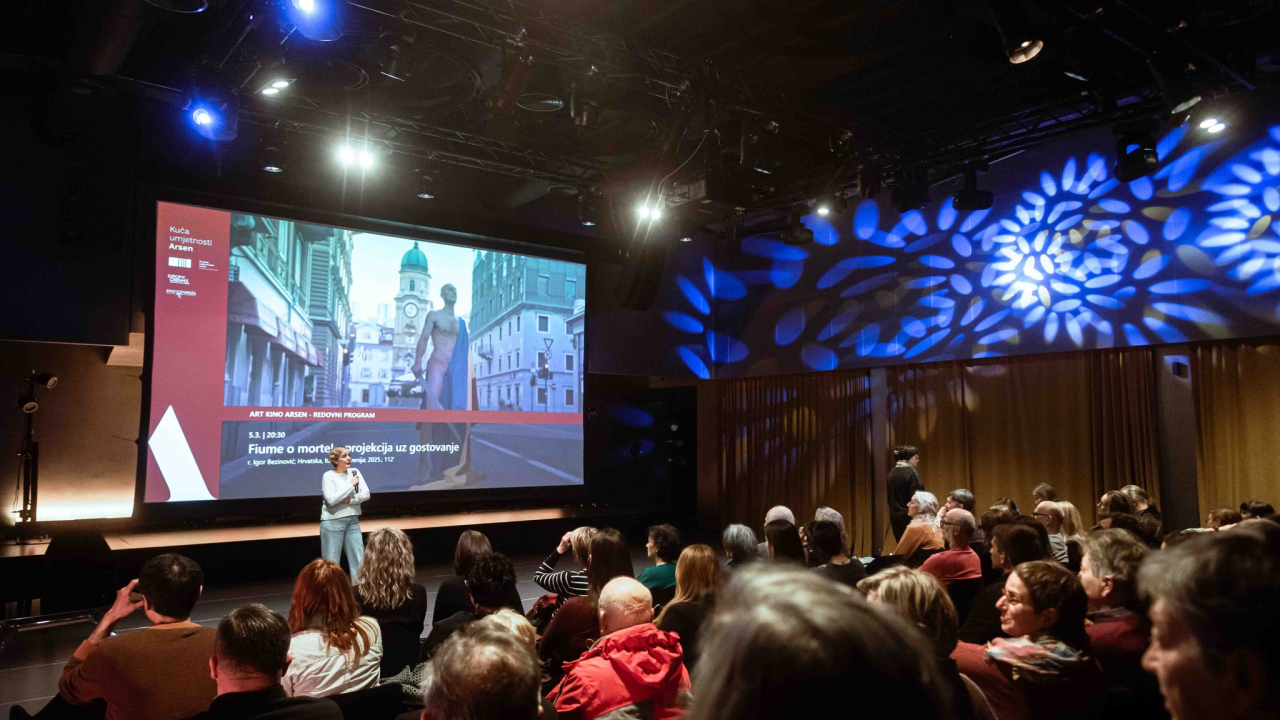 U Arsenu nakon filma o D'Annunziju: 'Riječani danas ne uče tko im je od grada napravio prvu fašističku državu'