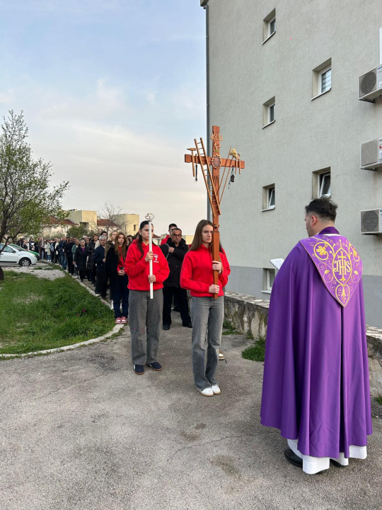 Vjernici župe Svetog Jeronima okupili su se u molitvi križnog puta