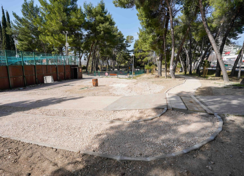 Fotografija 4 - Trim staza u Rasadniku skoro pa gotova: Počela završna faza radova