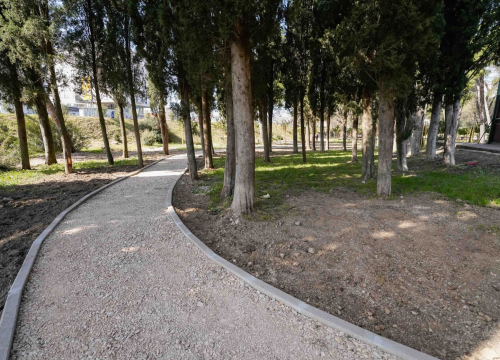 Fotografija 6 - Trim staza u Rasadniku skoro pa gotova: Počela završna faza radova