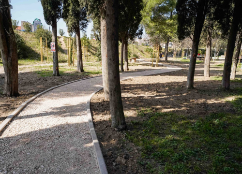 Fotografija 7 - Trim staza u Rasadniku skoro pa gotova: Počela završna faza radova