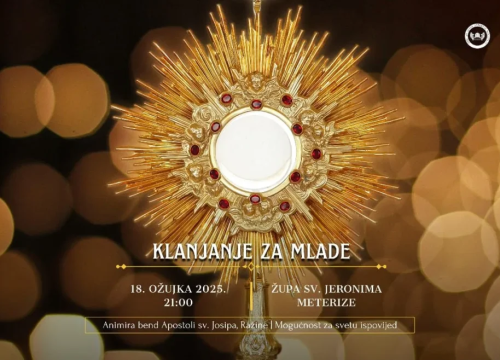 Na Meterizama klanjanje za mlade