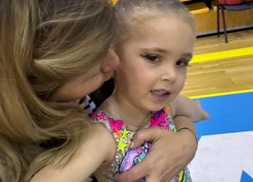 Fotografija 5 - FOTO: Ritmičarke šibenskog Neba na 'Olimpik Cupu': Mala Ivana i debitantica Lana zablistale u Sarajevu