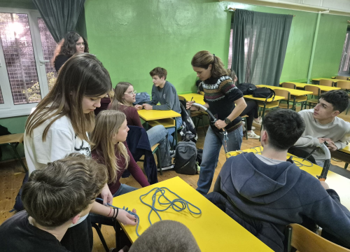 Fotografija 2 - Antonia Viljac u šibenskoj gimnaziji