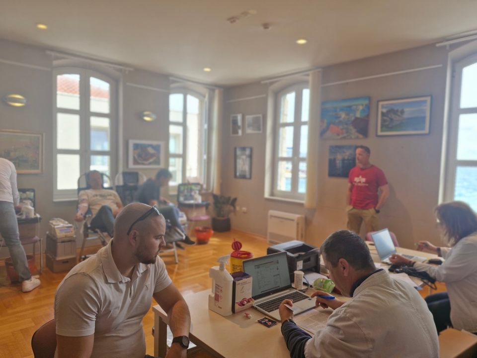 Rekordna akcija darivanja krvi u Vodicama: Prikupljene 74 doze, došlo osam novih darivatelja