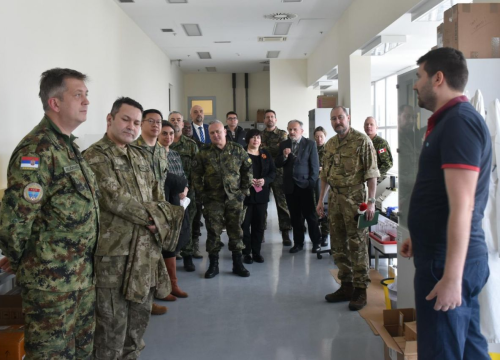 Fotografija 1 - Župan Jelić i vojna izaslanstva na Martinskoj: Predstavljeno plovilo nazvano u čast šibenskog inovatora