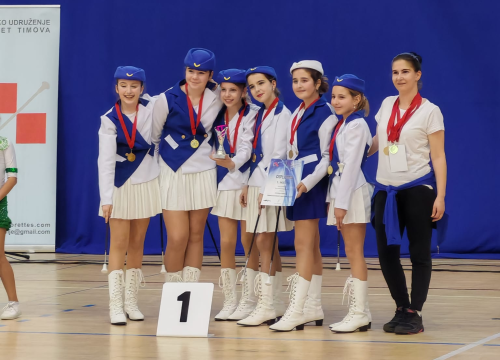 Fotografija 1 - Primoštenske mažoretkinje osvojile medalju