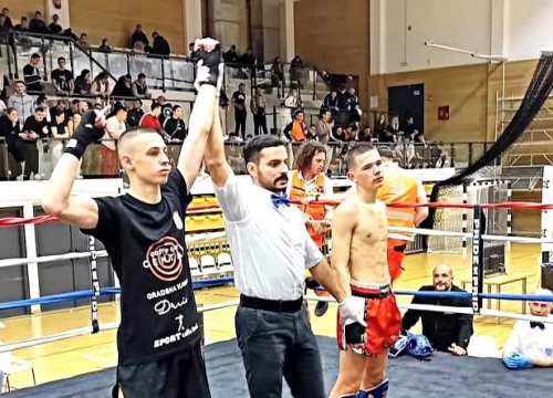 Mladi Drnišanin Ivan Baričević na Prvenstvu Hrvatske u kickboxingu ostvario izvanredan uspjeh