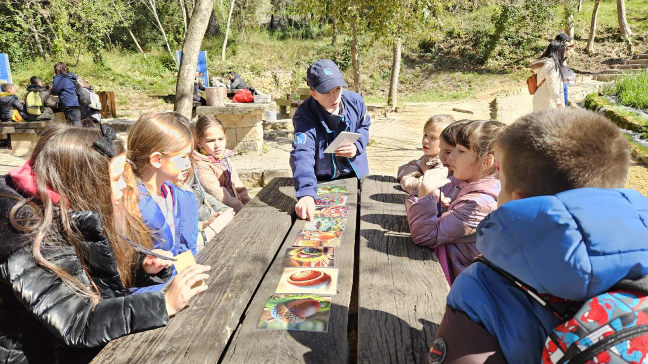 'Šuma i hrana': Šibenski prvašići na Skradinskom buku obilježili Svjetski dan šuma