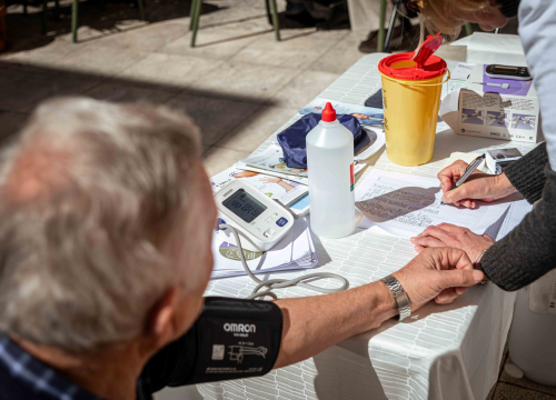 U župi na Šubićevcu mjerenje krvnog tlaka i šećera