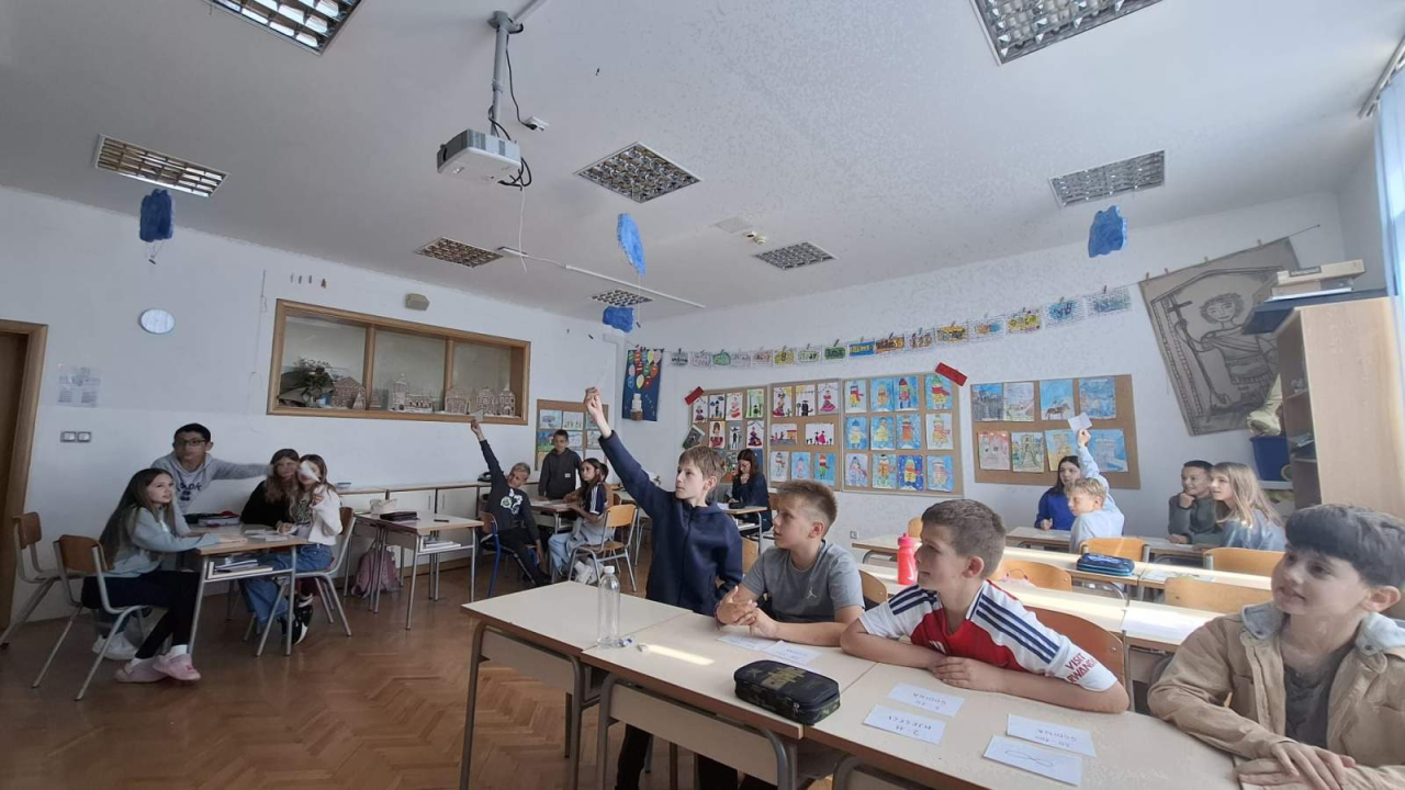 Udruga Argonauta održala prvu radionicu recikliranja u Katoličkoj osnovnoj školi