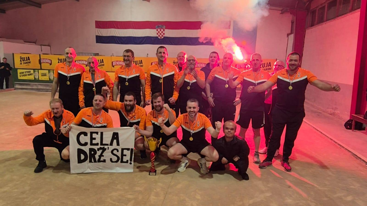 Boćari Šibenika 2020 pobjednici Zimske lige