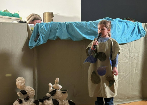 Fotografija 12 - Mali lutkari iz šibenskih vrtića u Art podrumu održali smotru dječjih lutkarskih igrokaza