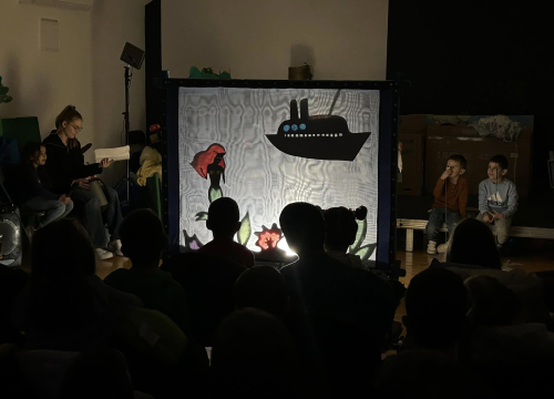 Fotografija 18 - Mali lutkari iz šibenskih vrtića u Art podrumu održali smotru dječjih lutkarskih igrokaza