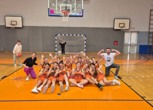 Predkadetkinje ŽKK Šibenik osigurale nastup u polufinalu prvenstva države