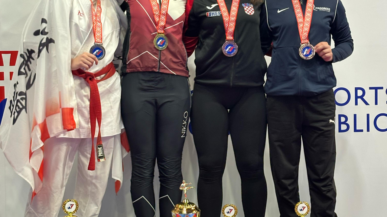 Gabrijela Grubelić iz Karate kluba Okit srebrna na prestižnom europskom turniru u Bratislavi
