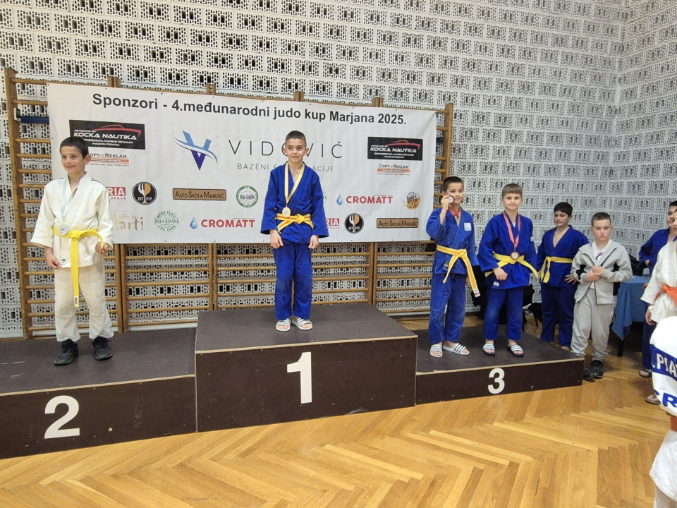 Šibenski mladi judaši kući donijeli tri medalje