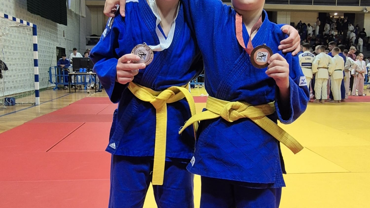 Šibenski mladi judaši s Međunarodnog kupa u Splitu kući donijeli tri medalje