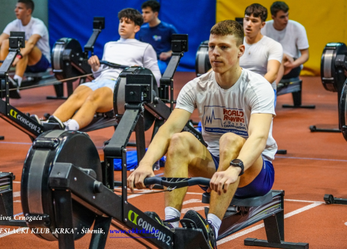 Fotografija 3 - FOTO: Veslači Krke na Prvenstvu Hrvatske na ergometru: Šimi Grubišiću bronca i 21 sekundu bolji rezultat