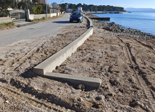 Fotografija 4 - Završeni radovi na sanaciji pomorskog dobra u Brodarici, Grebaštici, Zablaću i na Jadriji