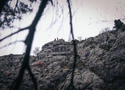 Fotografija 5 - Šibenski HGSS-ovci na Biokovu sudjelovali na vježbi stijenskog spašavanja