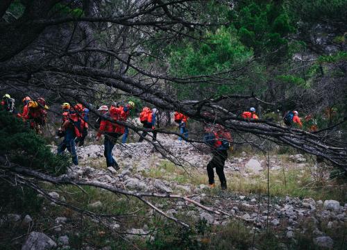 Fotografija 17 - Šibenski HGSS-ovci na Biokovu sudjelovali na vježbi stijenskog spašavanja