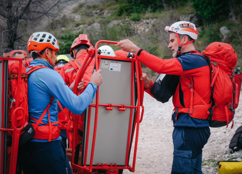 Fotografija 4 - Šibenski HGSS-ovci na Biokovu sudjelovali na vježbi stijenskog spašavanja