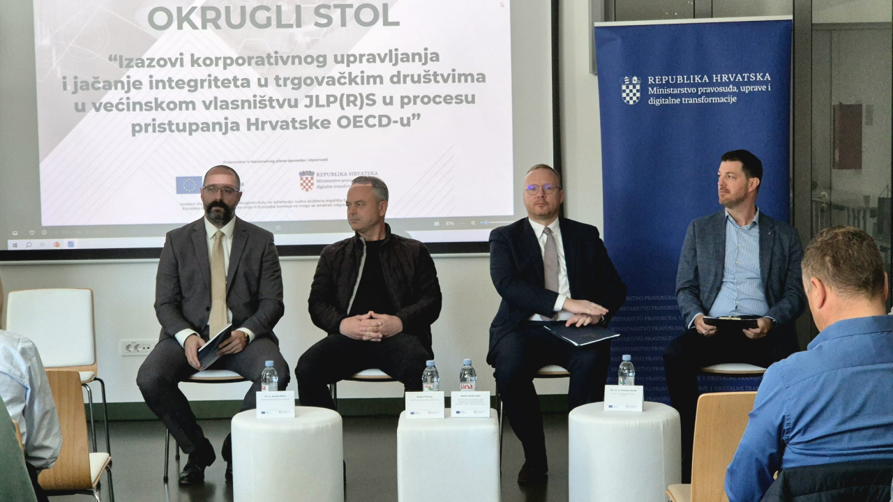 Izazovi korporativnog upravljanja i jačanje integriteta: Župan Jelić sudjelovao na okruglom stolu na tvrđavi sv. Ivana