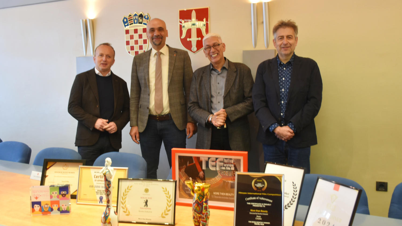 Autore nagrađivanog promotivnog filma 'More than beauty' primio župan Marko Jelić