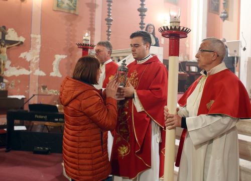 Proslavljena godišnjica krvarenja dolačkog raspela