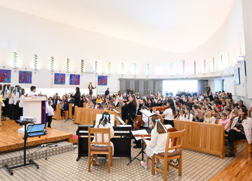 Fotografija 11 - Dječji zbor sa zagrebačke Knežije gostovao u Župi sv. Ante Padovanskog na Šubićevcu