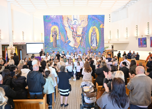 Fotografija 17 - Dječji zbor sa zagrebačke Knežije gostovao u Župi sv. Ante Padovanskog na Šubićevcu