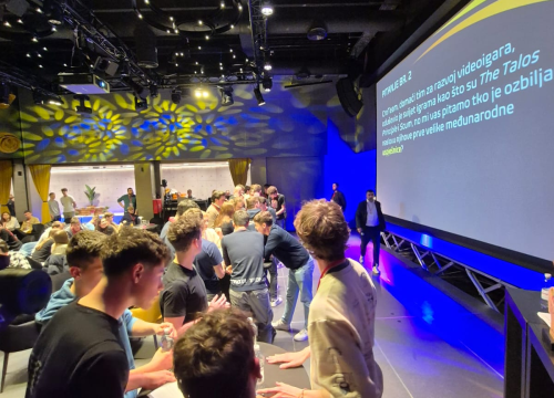 Fotografija 6 - Srednjoškolci zavladali Arsenom: U finalu Nacionalne kviz lige pobjedu odnijelo Oceanovih 5 iz Čakovca