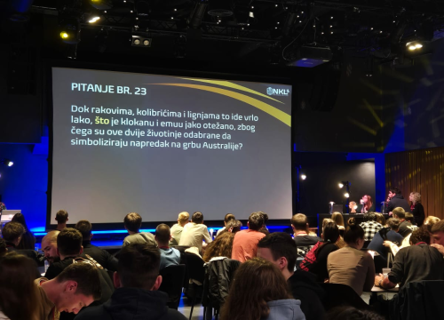 Fotografija 3 - Srednjoškolci zavladali Arsenom: U finalu Nacionalne kviz lige pobjedu odnijelo Oceanovih 5 iz Čakovca