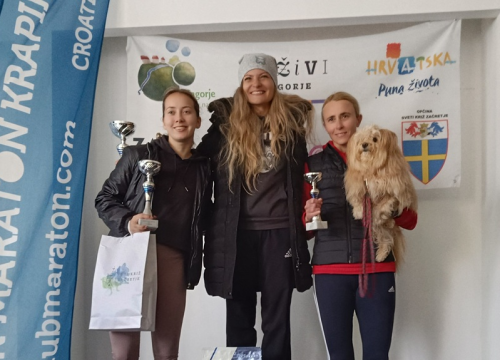 Radmila Maksimović treća na utrci od četiri kilometra u Krapini