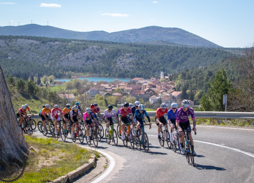 'Skradin Granfondo': Ugodna biciklistička nedjelja završena uvjerljivom pobjedom Slovenca Kovačiča