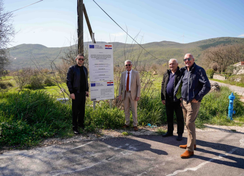 Fotografija 4 - Lepenica dobila vodovodnu mrežu: Gradonačelnik Burić i direktor Vodovoda u obilasku mjesta