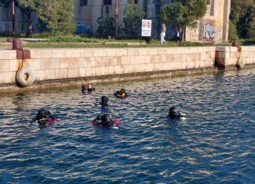 Fotografija 13 - Eko patrola u Šibeniku: Kongres zaključili čišćenjem podmorja u uvali Minerska