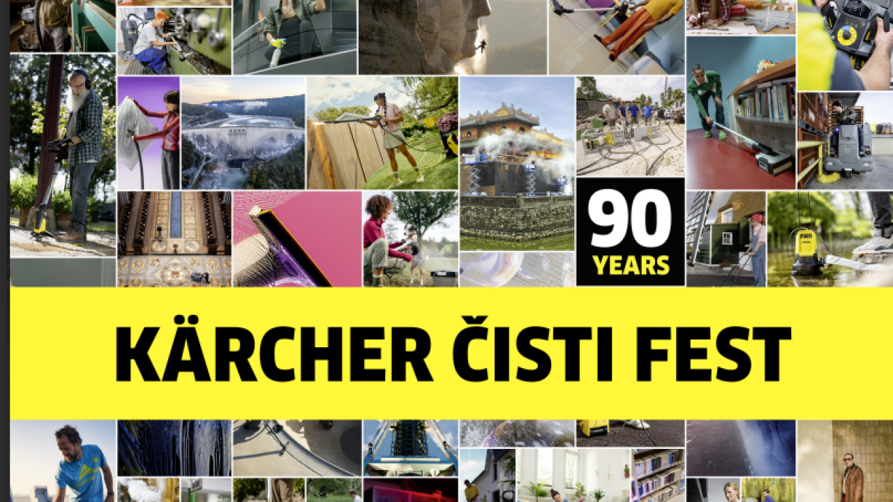 Kärcher slavi 90 godina inovacija uz Čisti Fest