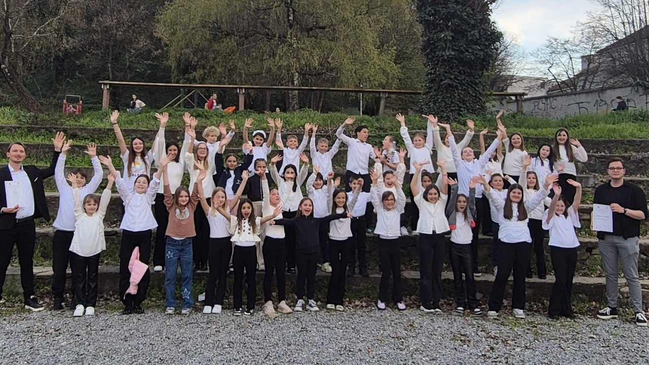 'Zdravo maleni' prvi na 10. međunarodnom natjecanju dječjih zborova u Požegi