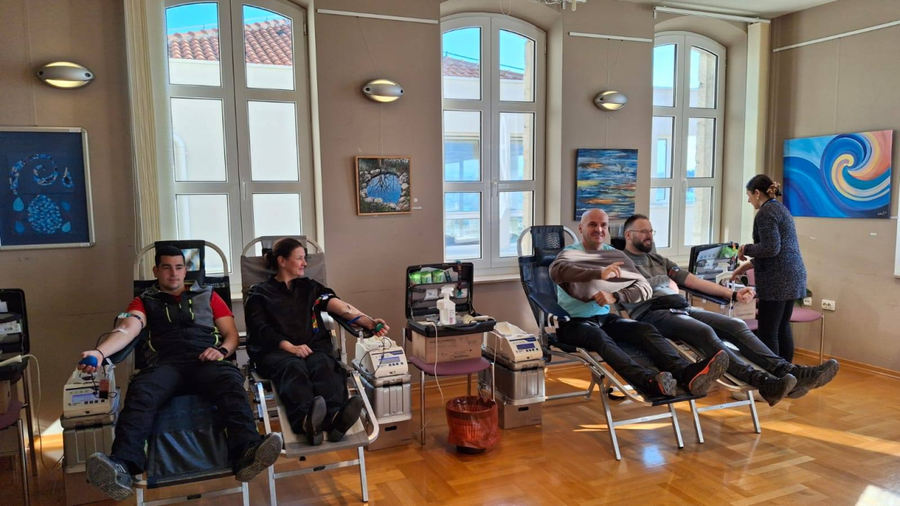 U Vodicama održana akcija darivanja krvi, prikupljene 34 doze