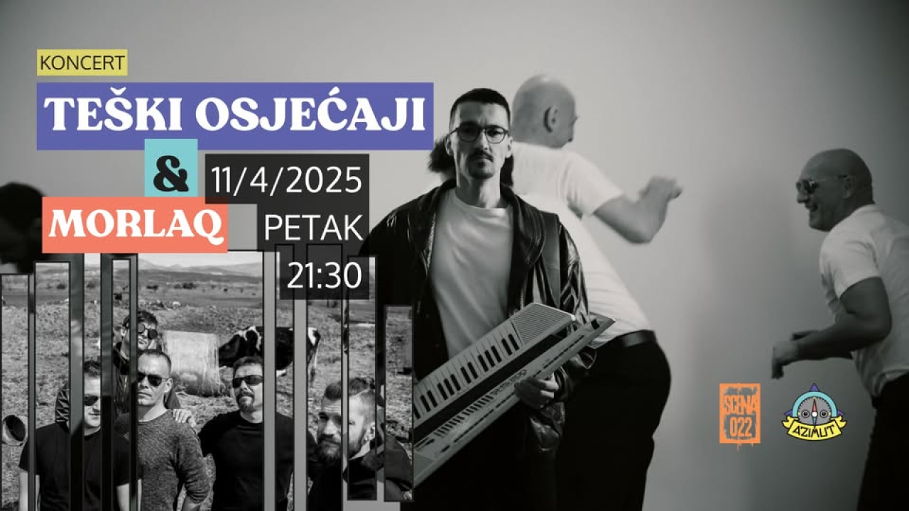 Pjevač Željko Marača uoči 'Teških osjećaja' u Azimutu: 'Krenuli smo iz zezancije, a sad smo na drugom albumu'