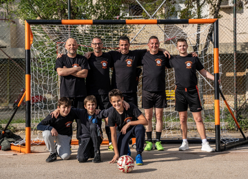 Fotografija 1 - FOTO: Odličan prvi dan funcutskog rođendanskog turnira: Od legendi Jose Bulata i Ive Grgasa Granda do desetogodišnjaka
