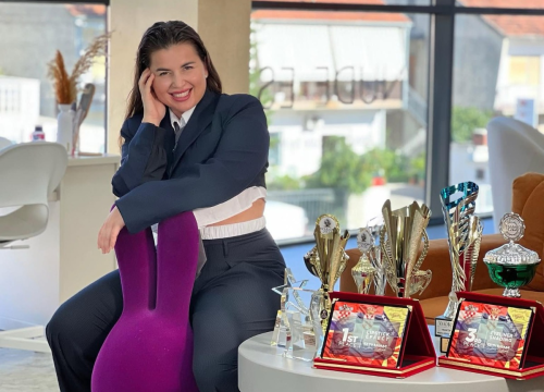 Fotografija 2 - FOTO Od edukacije do karijere iz snova: Kako je Katarina pronašla svoj poziv u salonu Myroslave Rusnak