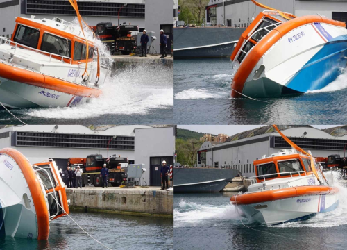 U Šibeniku testirana prva brodica nove flote za Lučke kapetanije