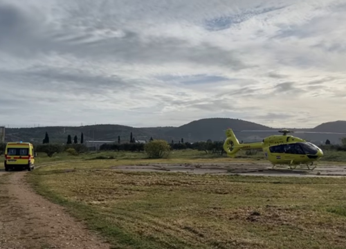 Prva helikopterska medicinska akcije na relaciji Šibenik–Split: Pacijent s ozljedom glave hitno prebačen u splitski  KBC