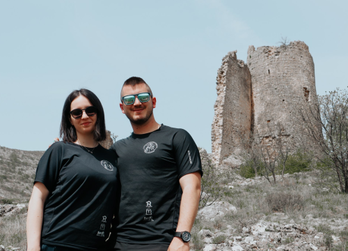 Fotografija 6 - Sto trkača pokorilo Sinjal. Slavili Ante Pešić Golub i Ivana Vrvilo Baučić